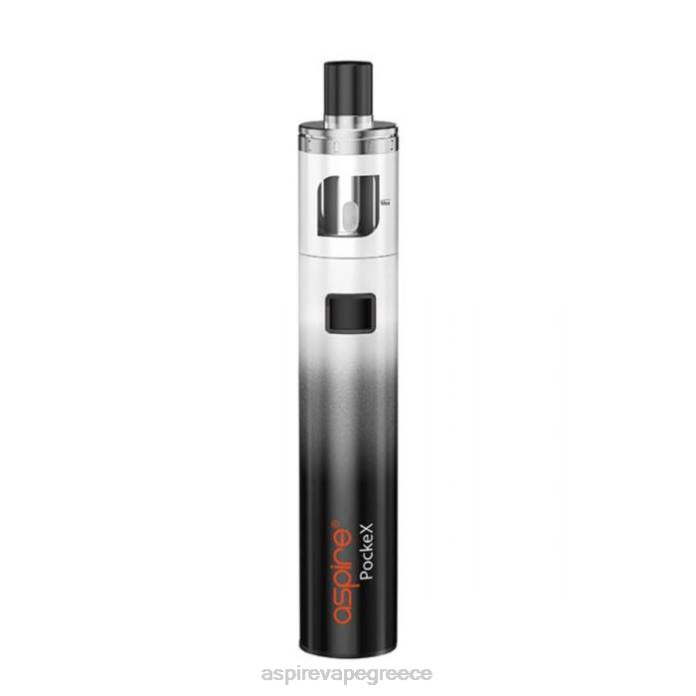 Aspire Pockex κιτ επετειακής έκδοσης L8XX117 - Aspire vape products ασπρόμαυρη κλίση