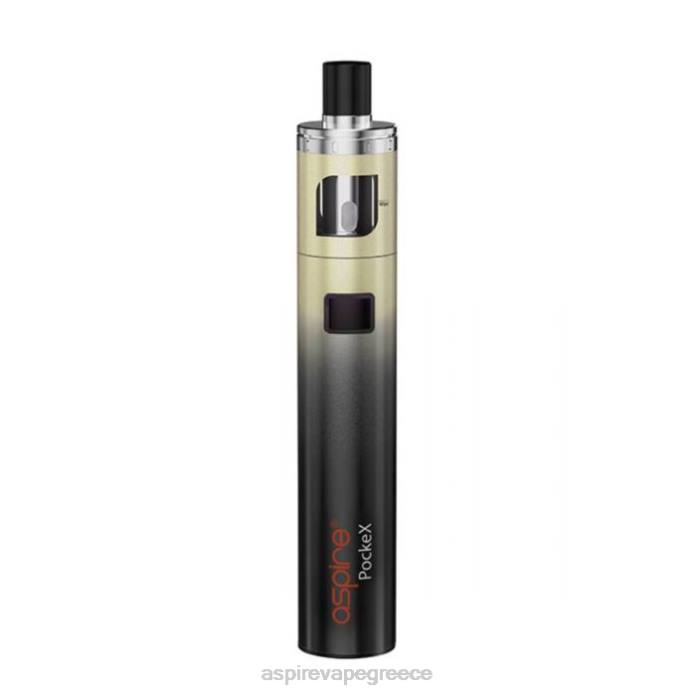 Aspire Pockex κιτ επετειακής έκδοσης L8XX119 - Aspire e cigarette χρυσή κλίση